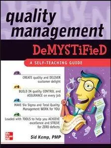 Sid Kemp - Quality Management Demystified [Repost]