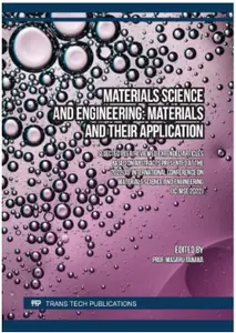 Materials Science and Engineering: Materials and Their Application
