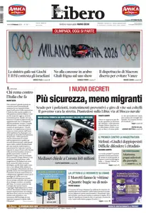 Libero - 6 Febbraio 2026