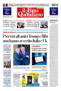 Il Fatto Quotidiano - 2 Marzo 2026