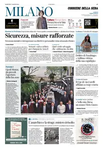 Corriere della Sera Milano - 27 Agosto 2024