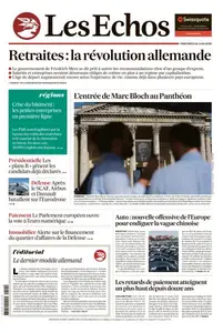 Les Echos du Mercredi 24 Juin 2026
