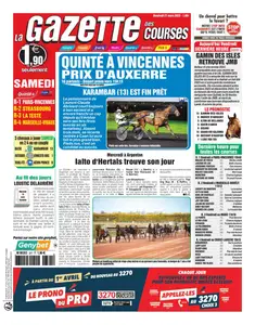 La Gazette des Courses - 21 Mars 2025