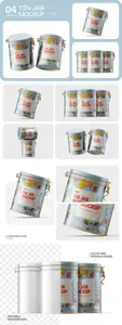 Round Tin Jar GKGDGMN
