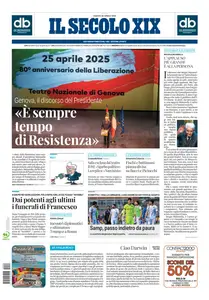 Il Secolo XIX Levante - 26 Aprile 2025