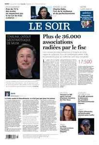 Le Soir - 14 Janvier 2025