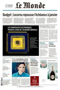 Le Monde du Mercredi 24 Décembre 2025