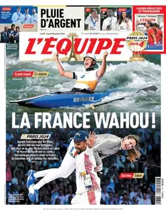 L’equipe du Mardi 30 Juillet 2024