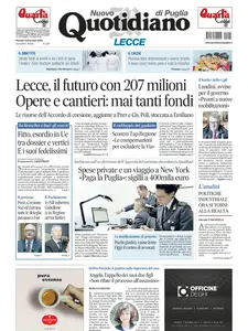 Quotidiano di Puglia Lecce - 3 Dicembre 2024