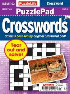 PuzzleLife PuzzlePad Crosswords - Issue 103 2024