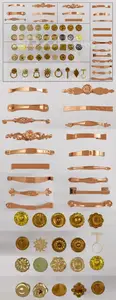 Door Handles Collection - 3D Model