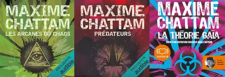 Maxime Chattam, "Le cycle de l'homme et de la vérité", 3 tomes