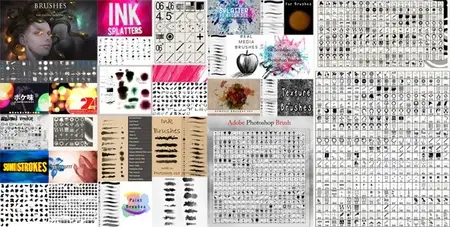 1900+ Brushes Collection for Photoshop