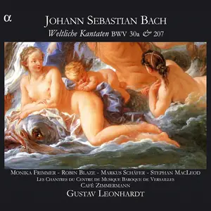 Gustav Leonhardt, Café Zimmermann - Johann Sebastian Bach: Weltliche Kantaten BWV 30a & 207 (2007)