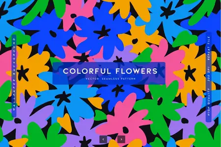 EE - Colorful Flowers 9VUTN3T