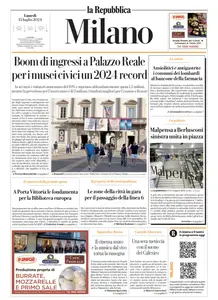 la Repubblica Milano - 15 Luglio 2024