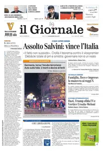 il Giornale - 21 Dicembre 2024