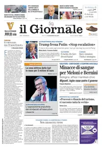 il Giornale - 11 Novembre 2024