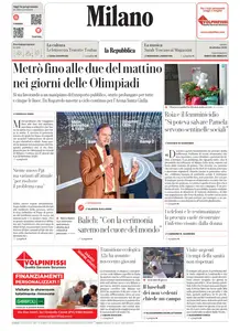 la Repubblica Milano - 18 Ottobre 2025