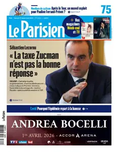 Le Parisien du Samedi 27 Septembre 2025