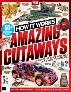 How It Works Amazing Cutaways - 6th Edition - 24 October 2024