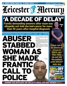 Leicester Mercury - 13 October 2025