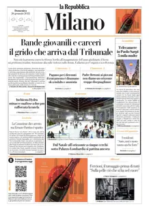la Repubblica Milano - 26 Gennaio 2025
