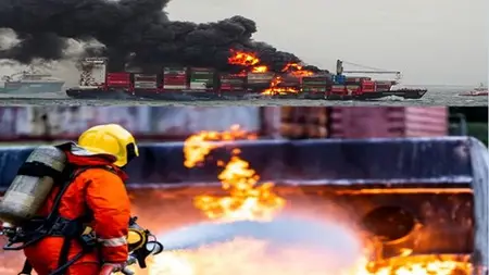 Basic Fire Prevention And Fire Fighting Onboard Ships