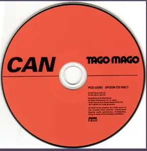 Can:  Tago Mago 1971 (2005 Remastered Japan P-Vine) lossless