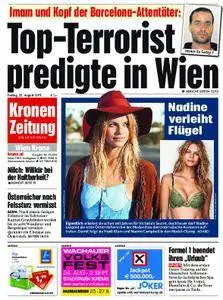 Kronen Zeitung - 25. August 2017