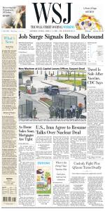 The Wall Street Journal - 3 April 2021