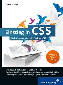 Einstieg in CSS: Webseiten gestalten mit HTML und CSS