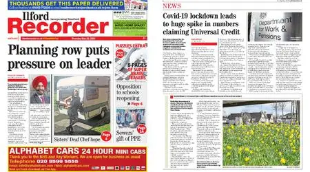 Wanstead & Woodford Recorder – May 28, 2020