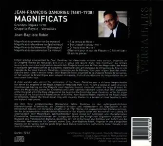 Jean-Baptiste Robin - Jean-François Dandrieu: Magnificats (2019)