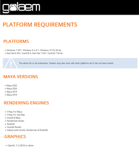 Golaem Crowd 8.1.4