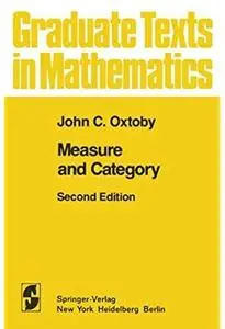 Measure and Category (2nd edition)