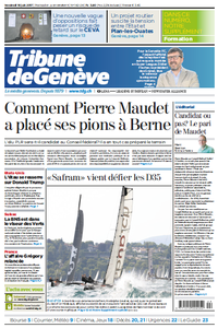 Tribune de Genève du Vendredi 16 Juin 2017