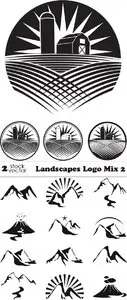 Vectors - Landscapes Logo Mix 2