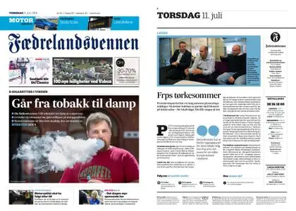 Fædrelandsvennen – 11. juli 2019