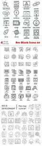 Vectors - Seo Black Icons 20