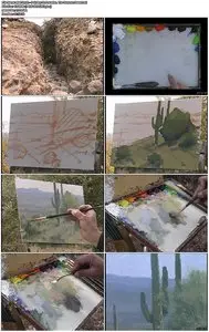 Matt Smith - Painting On Location. The Sonoran Desert [repost]