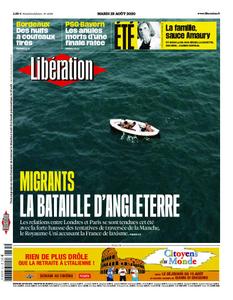 Libération - 25 août 2020