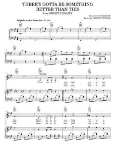 There's Gotta Be Something Better Than This - Cy Coleman, Dorothy Fields, Sweet Charity Musical (Piano-Vocal-Guitar)