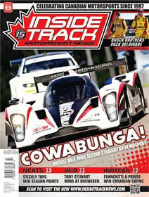 Inside Track Motorsport News Canada August-September 2011
