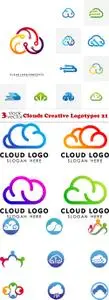 Vectors - Clouds Creative Logotypes 21