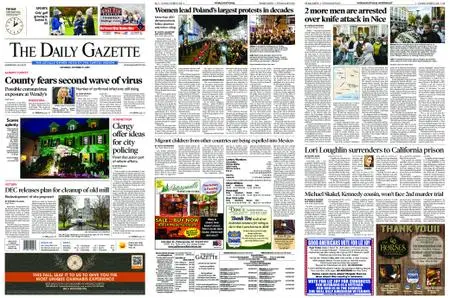 The Daily Gazette – October 31, 2020