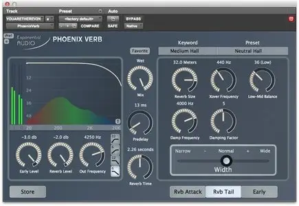 Exponential Audio PhoenixVerb Stereo Reverb v2.1.3 WiN
