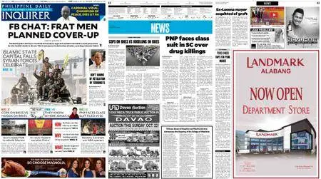 Philippine Daily Inquirer – October 19, 2017