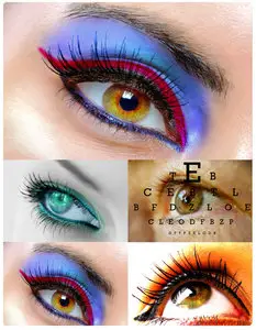 Female eyes