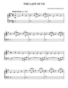 The Last Of Us - Gustavo Santaolalla (Easy Piano)